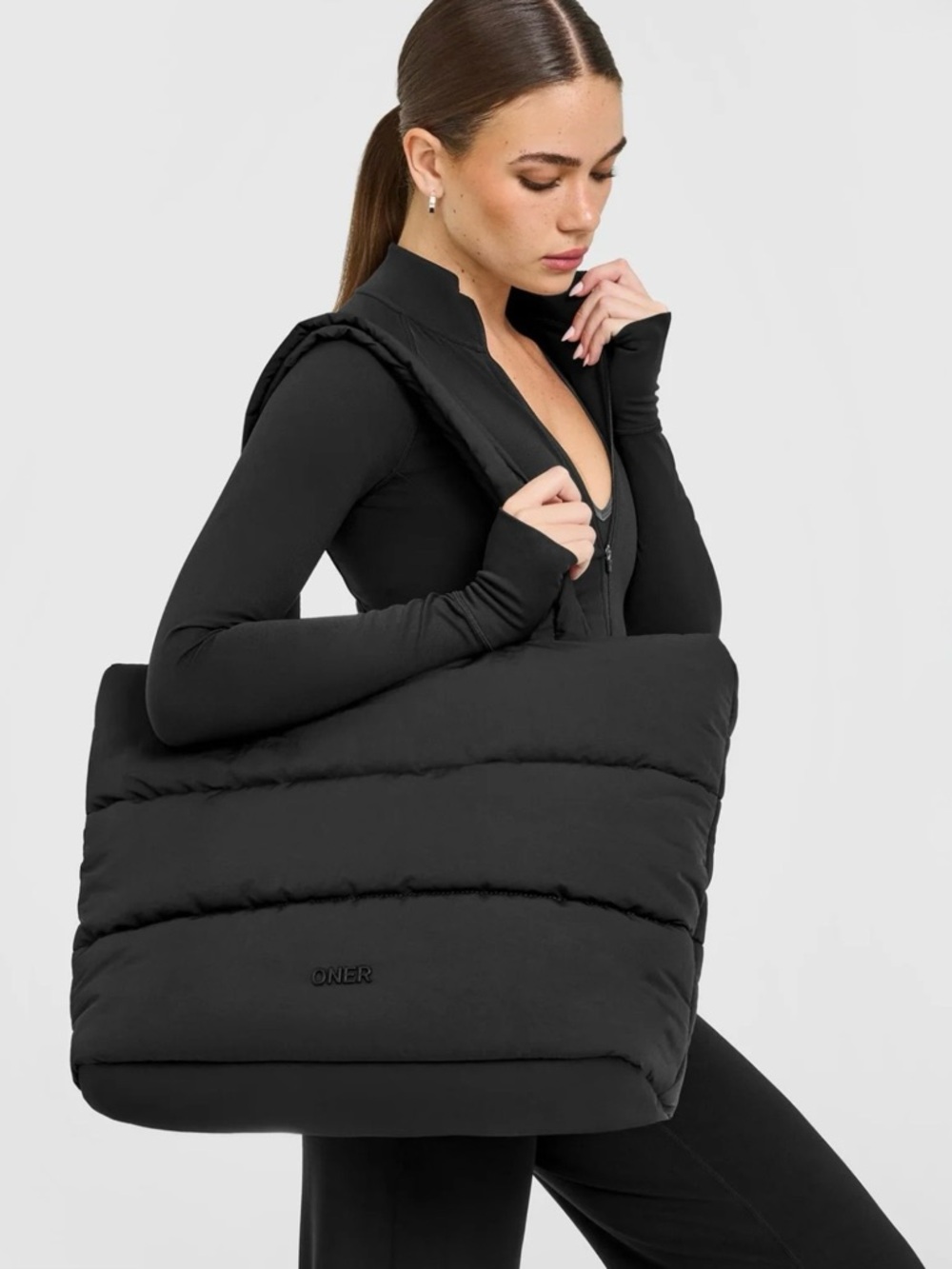 QUILTED TOTE BAG